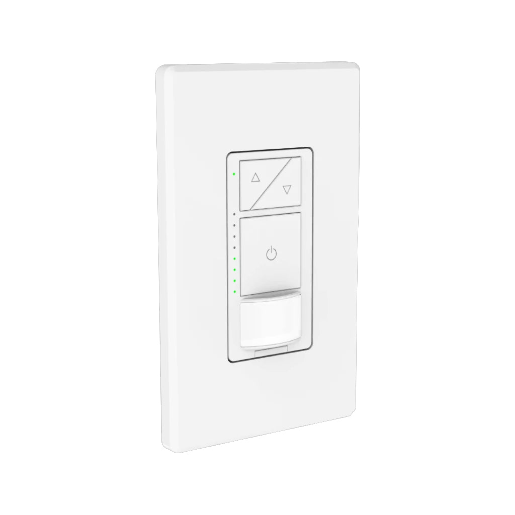 White Motion Sensor 0-10V Dimmer Switch